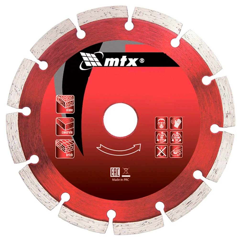 Disco Diamante Segmentado 115mm x 22,2mm 731729 MTX